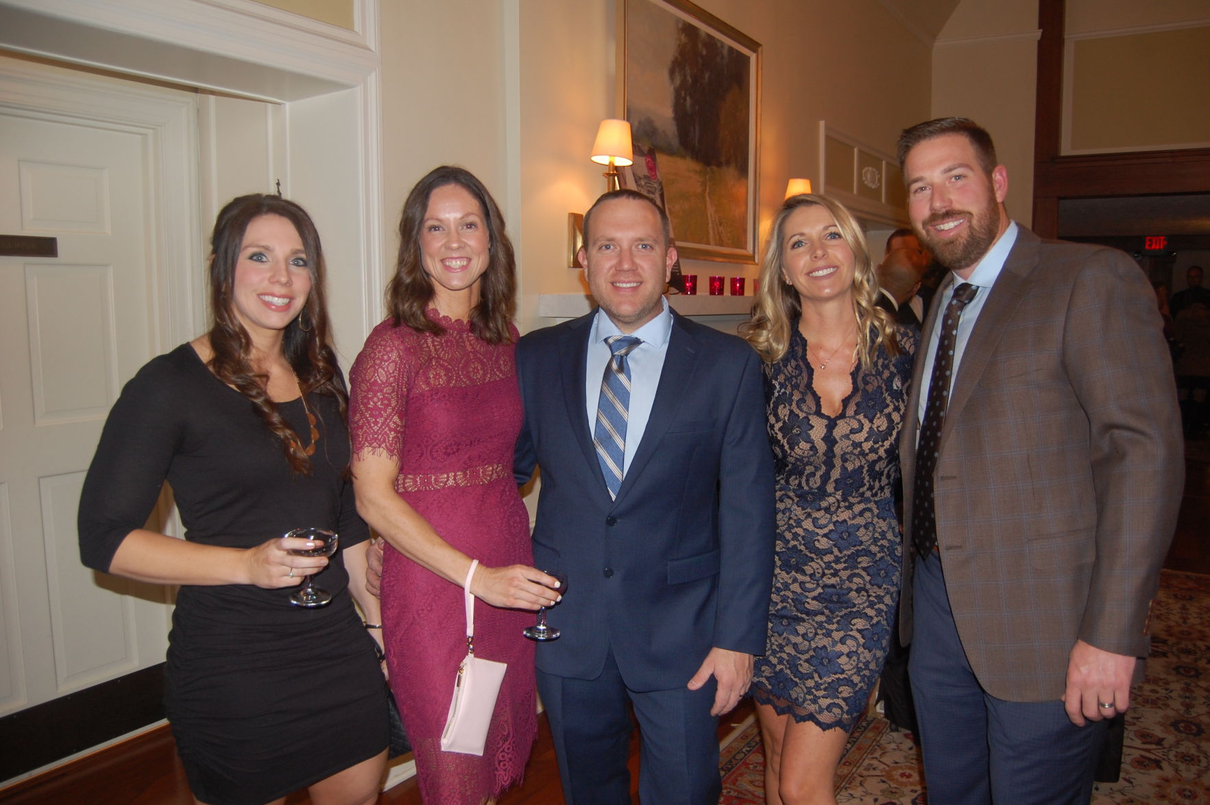 Cassie, Katie and Adam Bellas, Kim and Kevin Reece